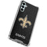 NFL New Orleans Saints Distressed Galaxy A15 5G Clear Case